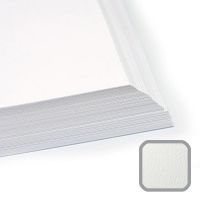 50 Dos cartes de voeux blanc texturé
