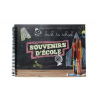 Lot de 6 albums photo scolaire "Back to school"