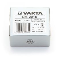 Piles Varta Electronic CR2016
