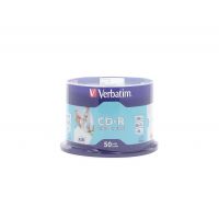 Tour de CD Vierges Verbatim imp 52x  700 Mo 
